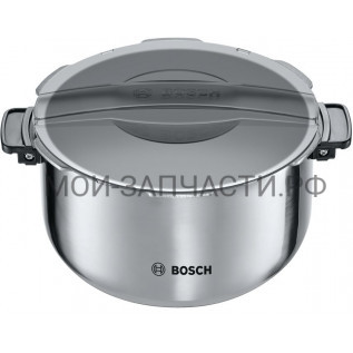 Bosch 578616 Чаша индукционной мультиварки (нерж.сталь + алюминий) с тефлоновым покрытием, 4л, для MUC88..