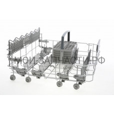 Корзина для посуды, нижняя, вкл. корзину для столовых приборов 00668270