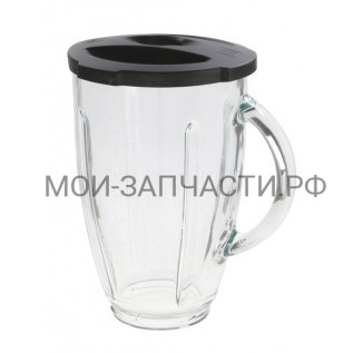 Bosch 700879 Стеклянный стакан блендера с крышкой, без цоколя и ножа, для MMB200..
