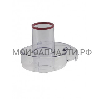 Bosch 701708 Крышка соковыжималки; прозрачная; кольцо лиловое; для MES20C0, MES25C0