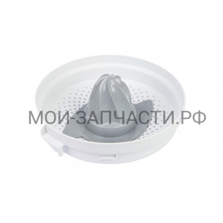 Bosch 750881 Пресс для цитрусовых; сито белое, конус серый; для MCM6..