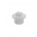 Bosch 10007188 Муфта шнека мясорубки (пластиковый предохранитель), белая