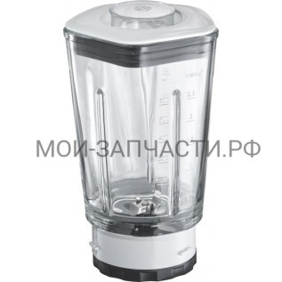 Bosch 12012848 Стеклянный стакан блендера, в сборе, без ножа, 0.6л, для MMBM7..